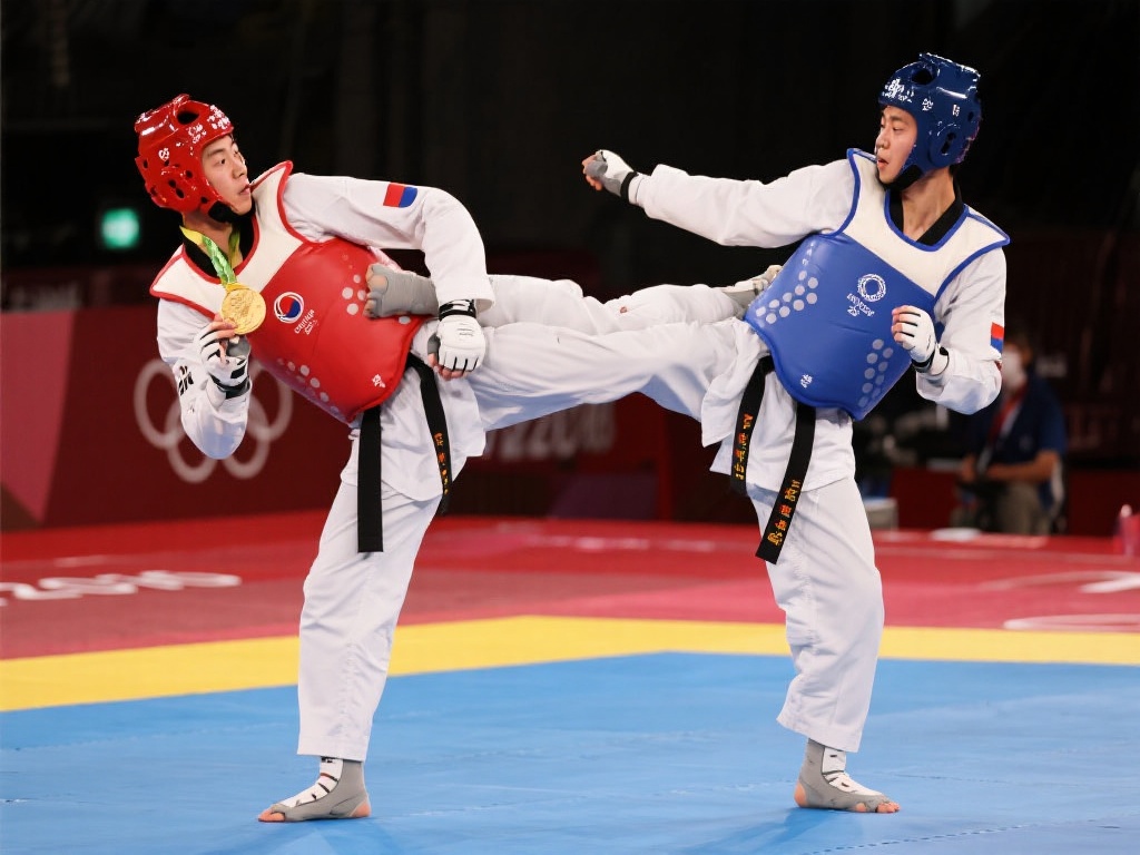 此外，跆拳道作为韩国的国技，也在奥运赛场上大放异彩